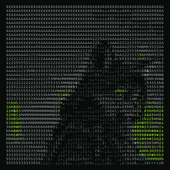 The Keeper rendered in glowing text characters
